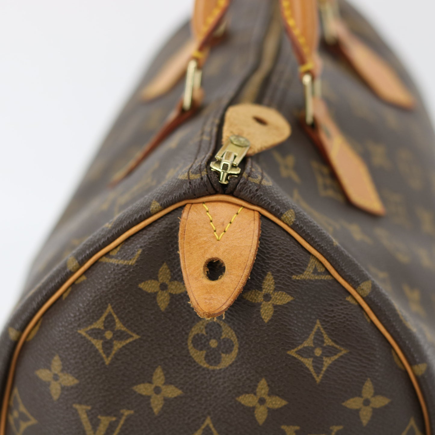 Louis Vuitton Monogram Canvas Speedy 35 Boston Handbag