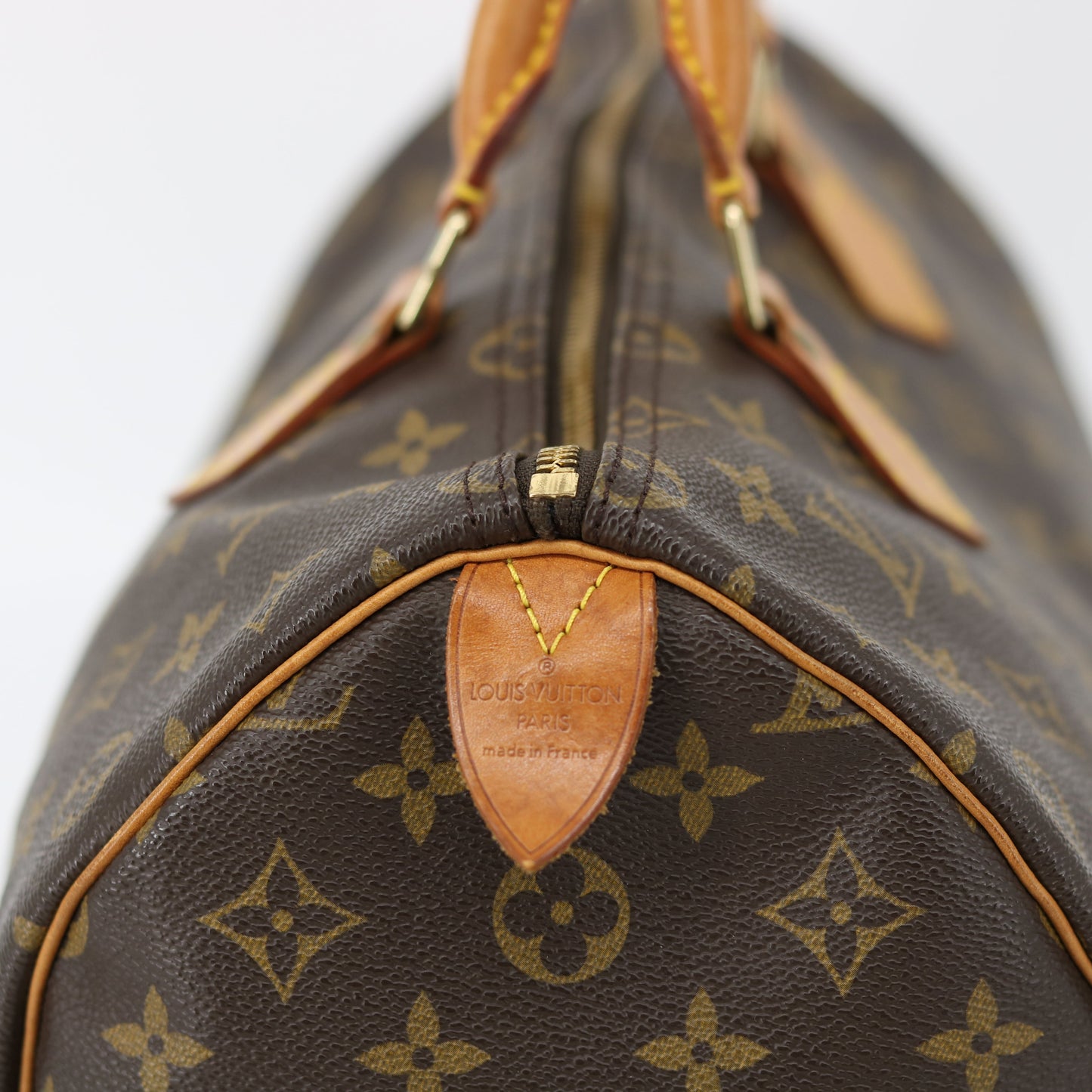 Louis Vuitton Monogram Canvas Speedy 35 Boston Handbag