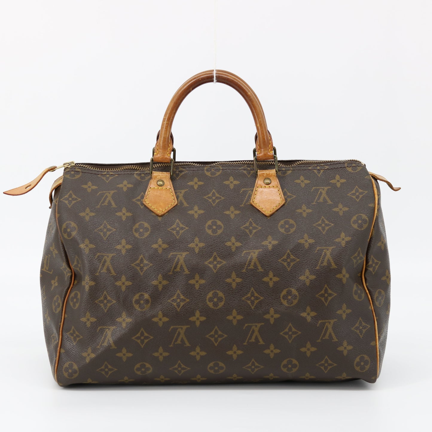 Louis Vuitton Monogram Canvas Speedy 35 Boston Handbag