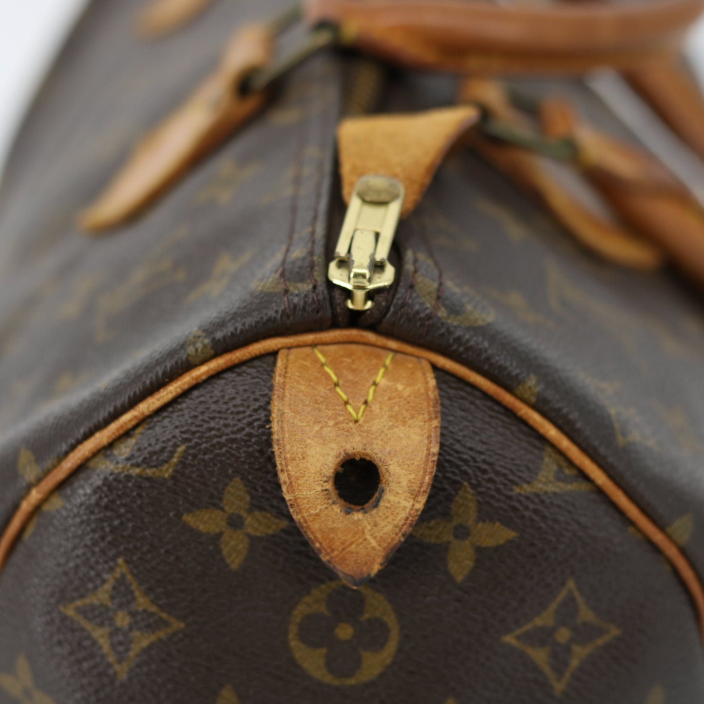 Louis Vuitton Monogram Canvas Speedy 35 Boston Handbag