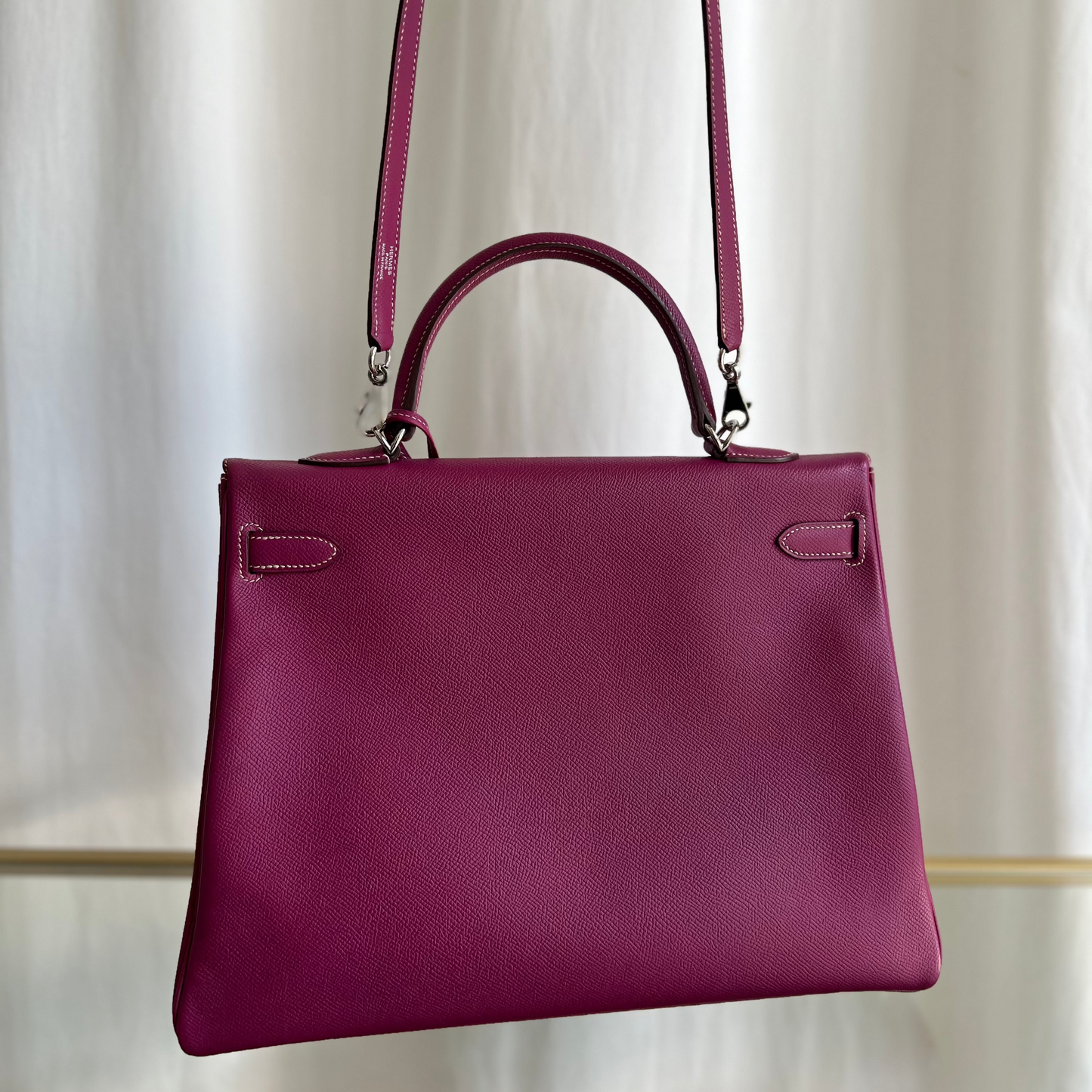 HERMES Fuschia Candy Kelly 35