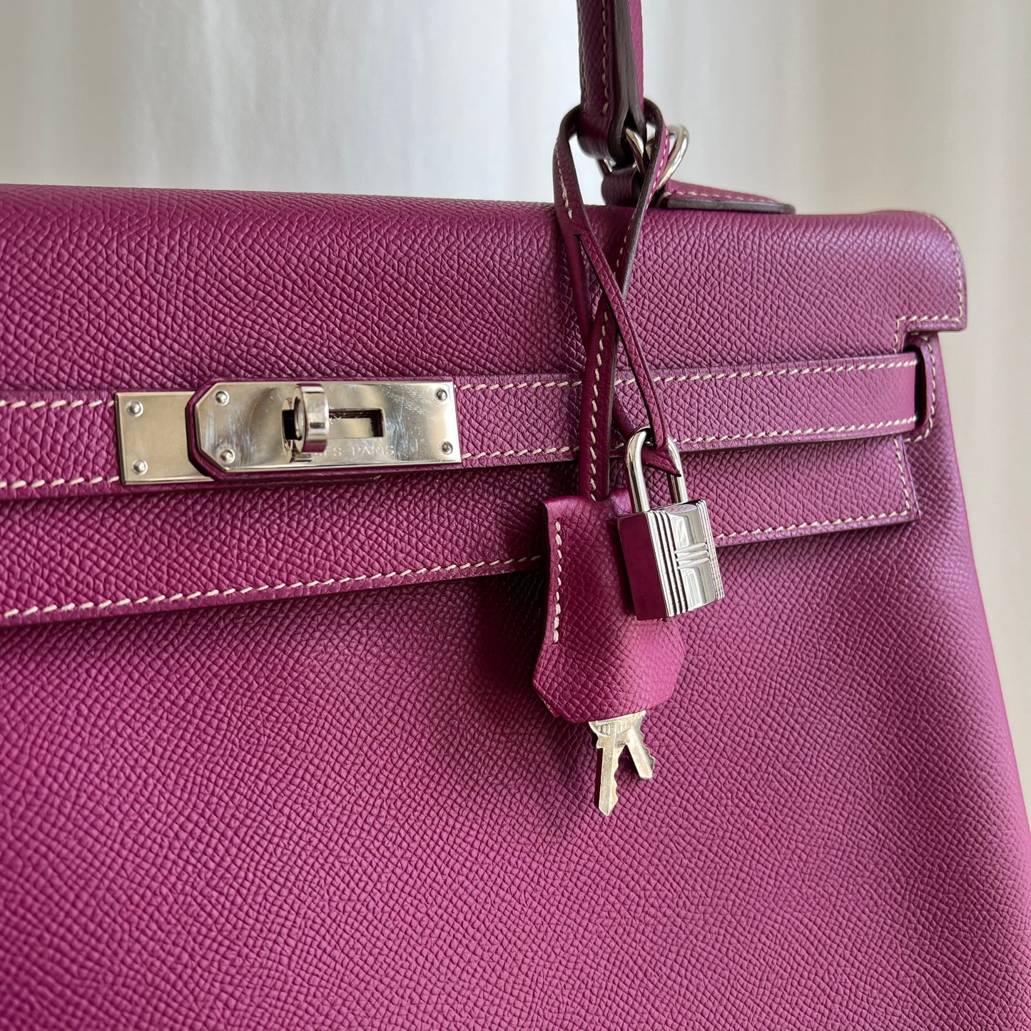 HERMES Fuschia Candy Kelly 35