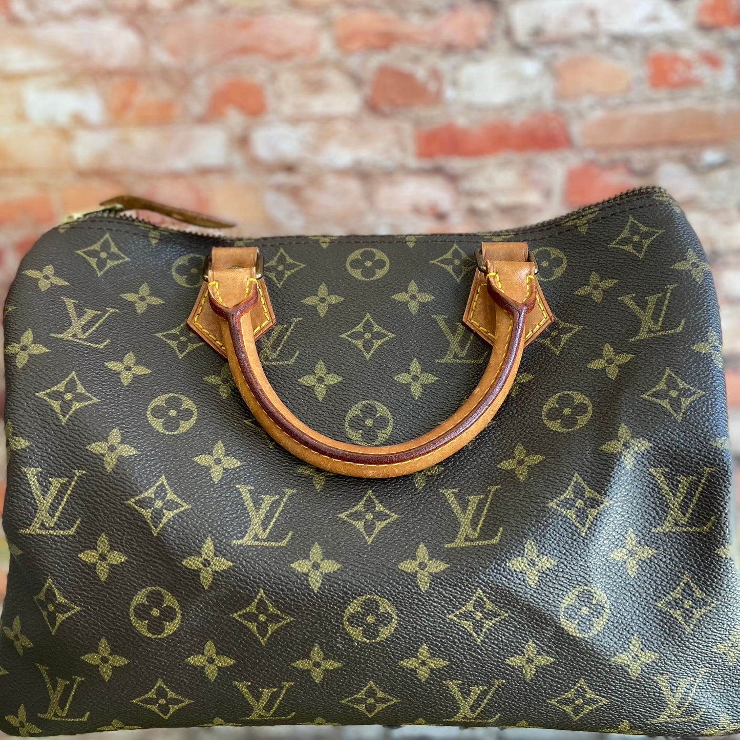 LOUIS VUITTON Speedy 30 Monogram Handbag M41526 Monogram Canvas (861SA)