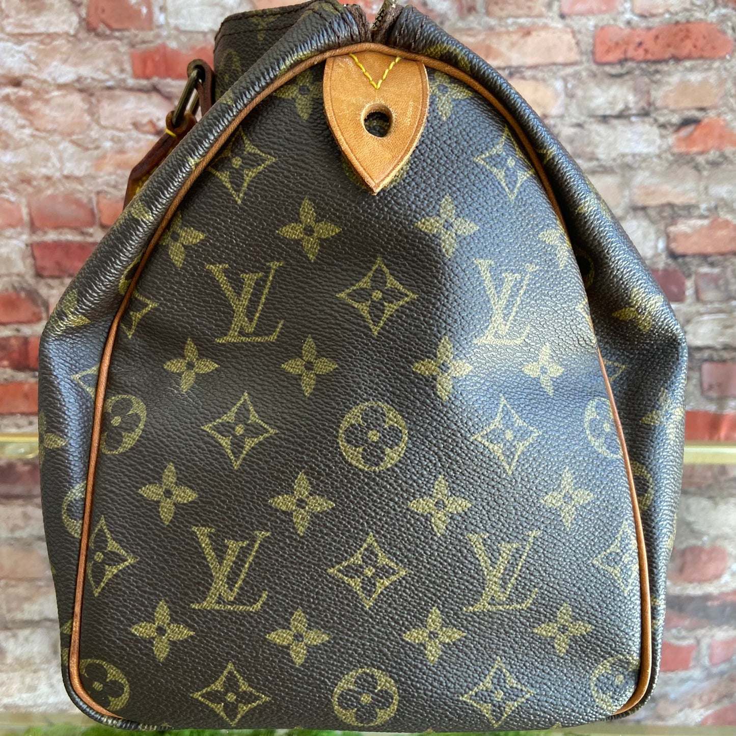 LOUIS VUITTON Speedy 30 Monogram Handbag M41526 Monogram Canvas (861SA)