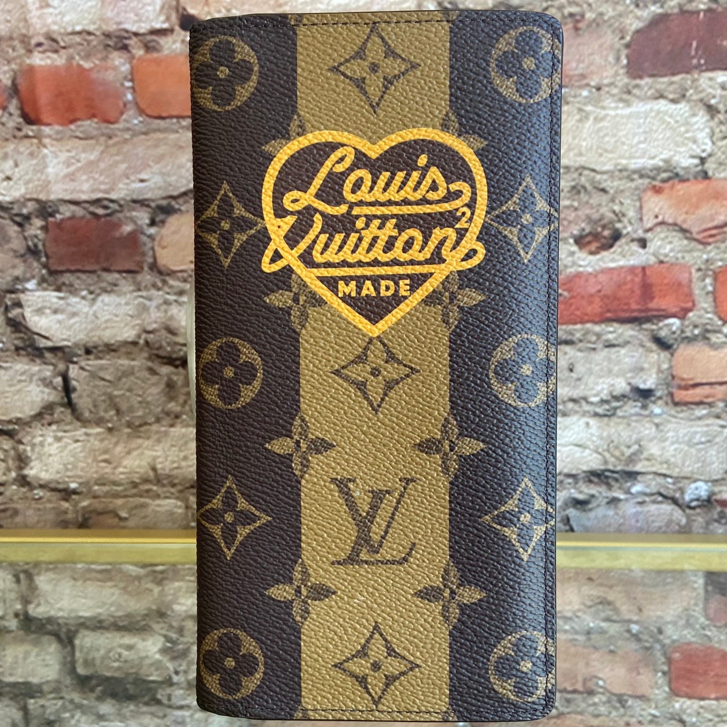 Louis Vuitton NIGO Collaboration Fragment Design Limited to Isetan Portefeuille Brazza M81008 Wallet