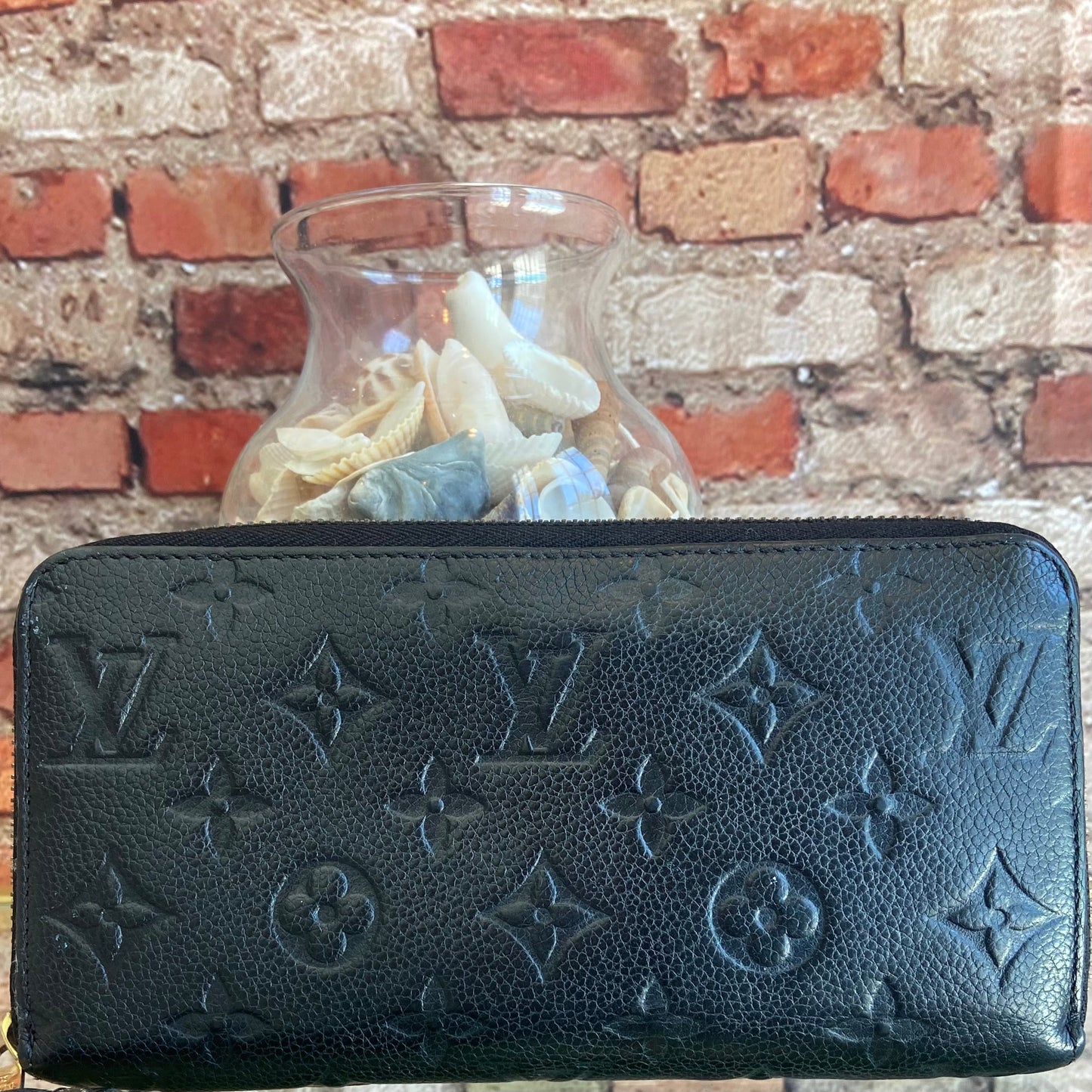 Louis Vuitton Empreinte Zippy Wallet M61864 TN2144 Zip