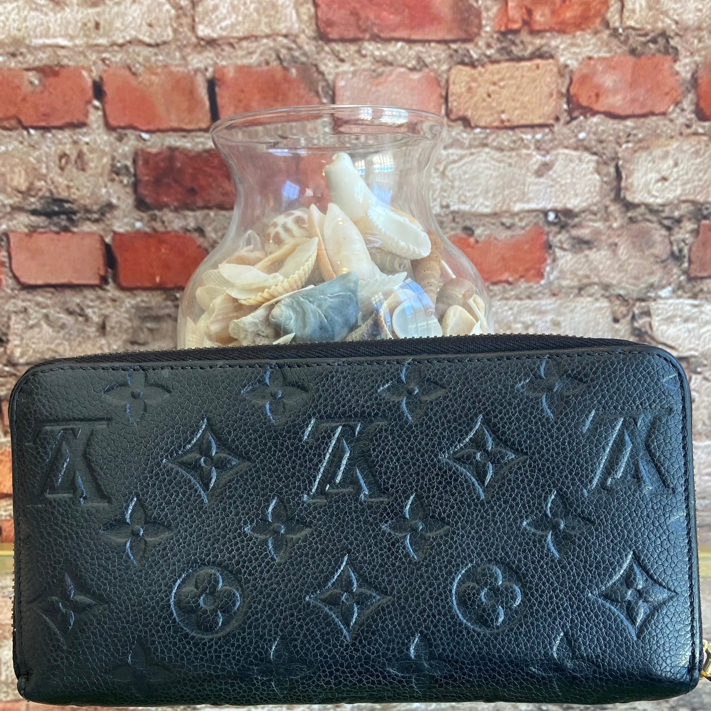 Louis Vuitton Empreinte Zippy Wallet M61864 TN2144 Zip