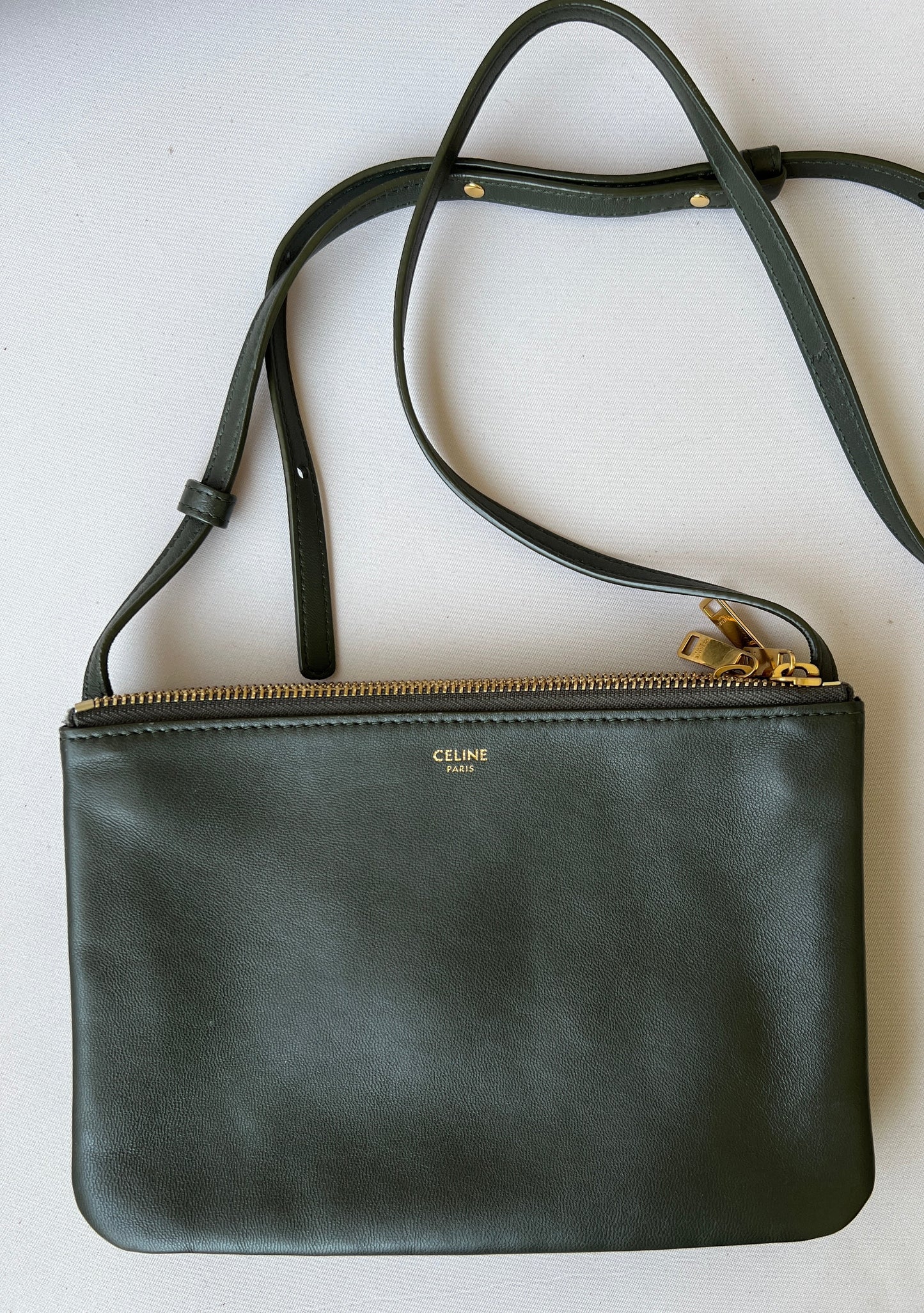 Small Trio Bag Green/Khaki