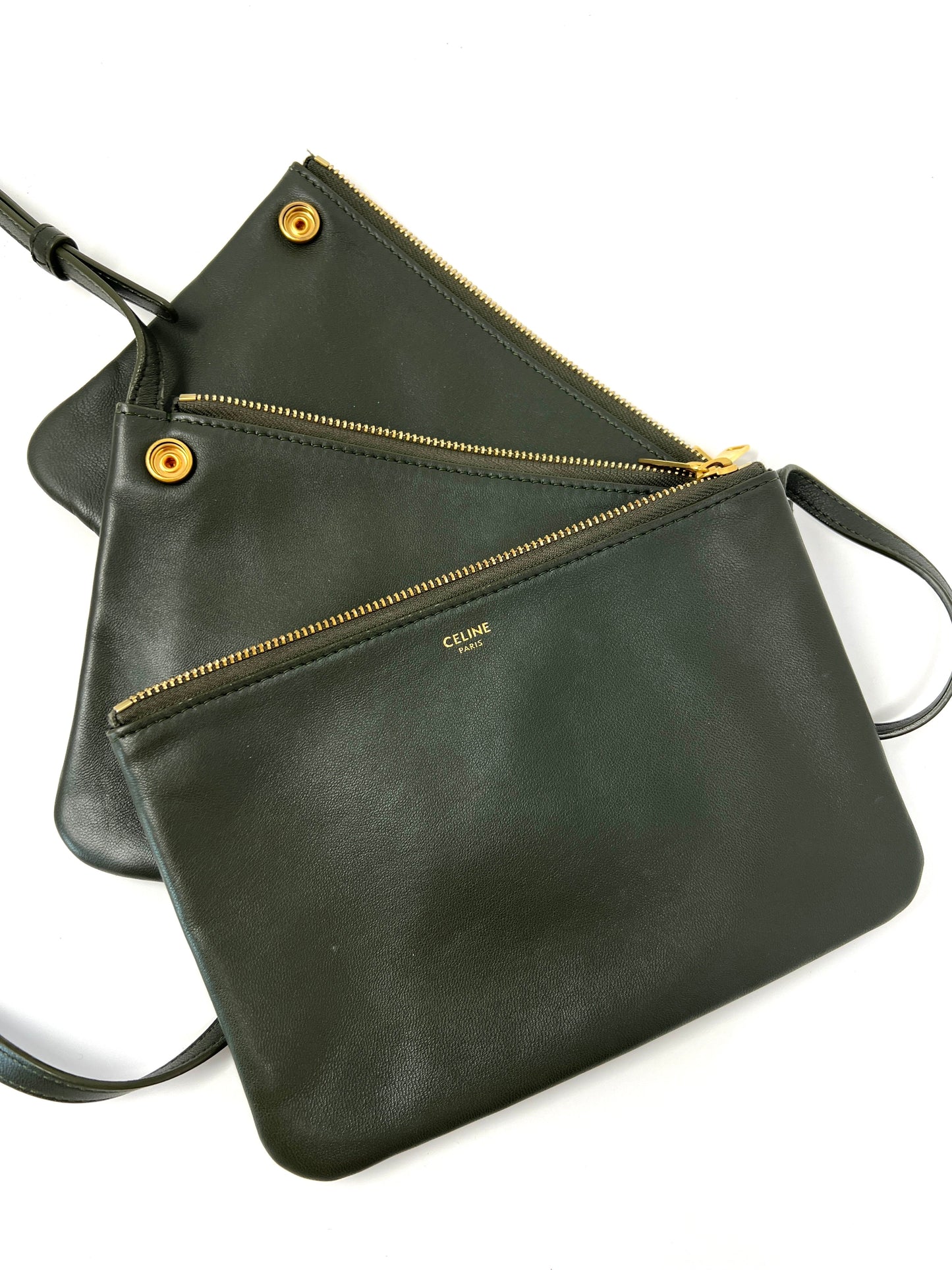 Small Trio Bag Green/Khaki