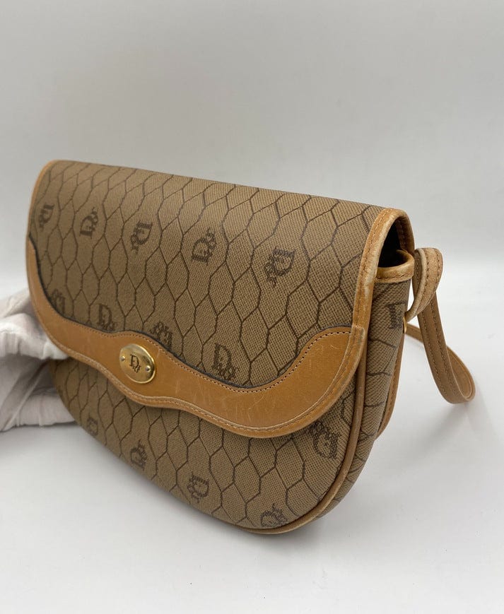 Vintage Dior Honeycomb Crossbody