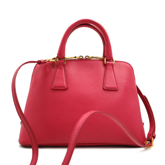 Prada Saffiano Lux Small Promenade Shoulder Bag