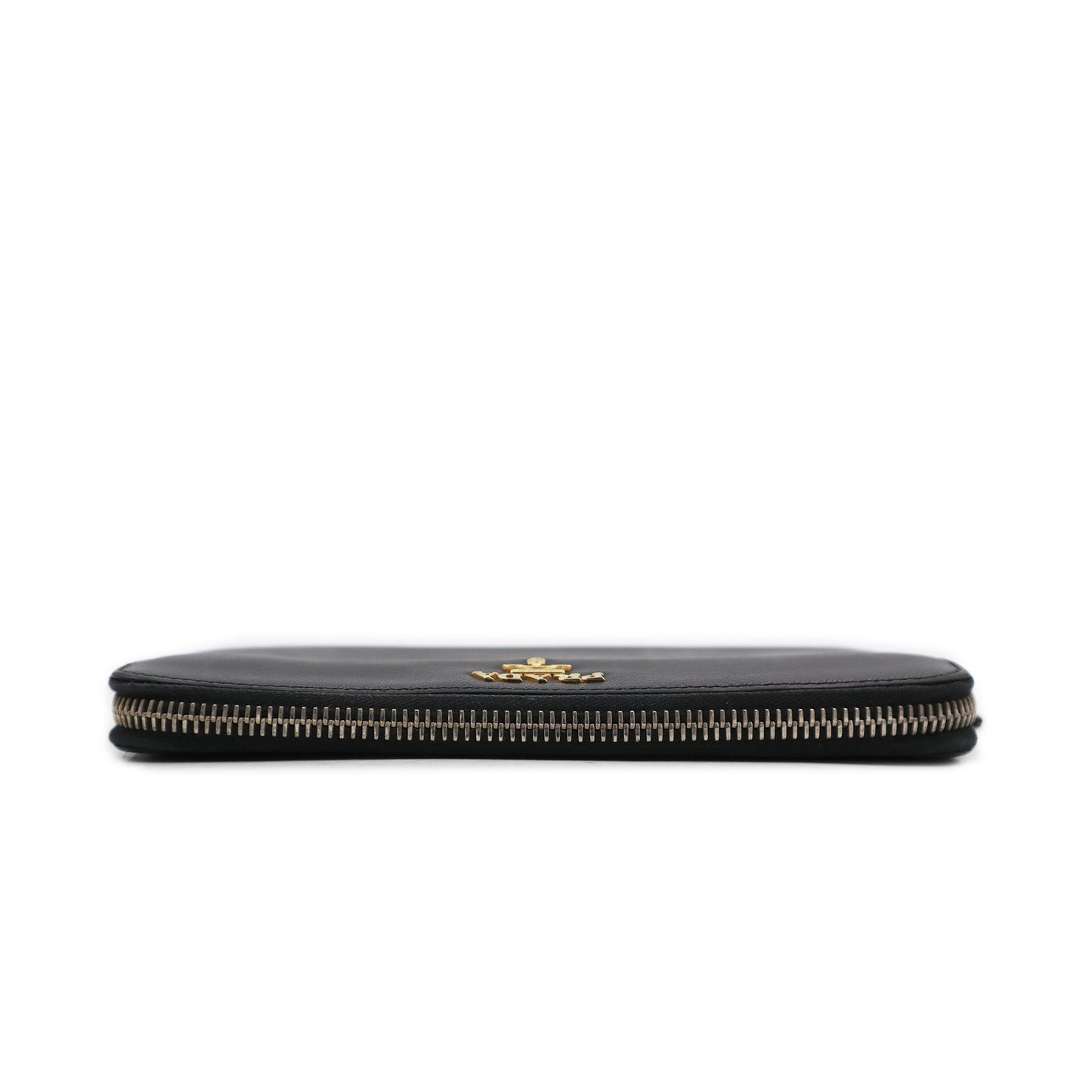 Prada Saffiano Zip Around Wallet