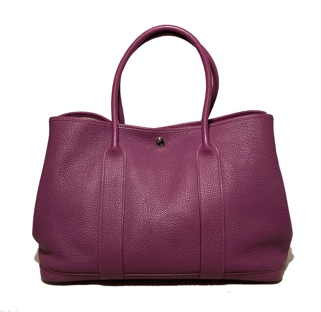 Hermes Purple Garden Party PM