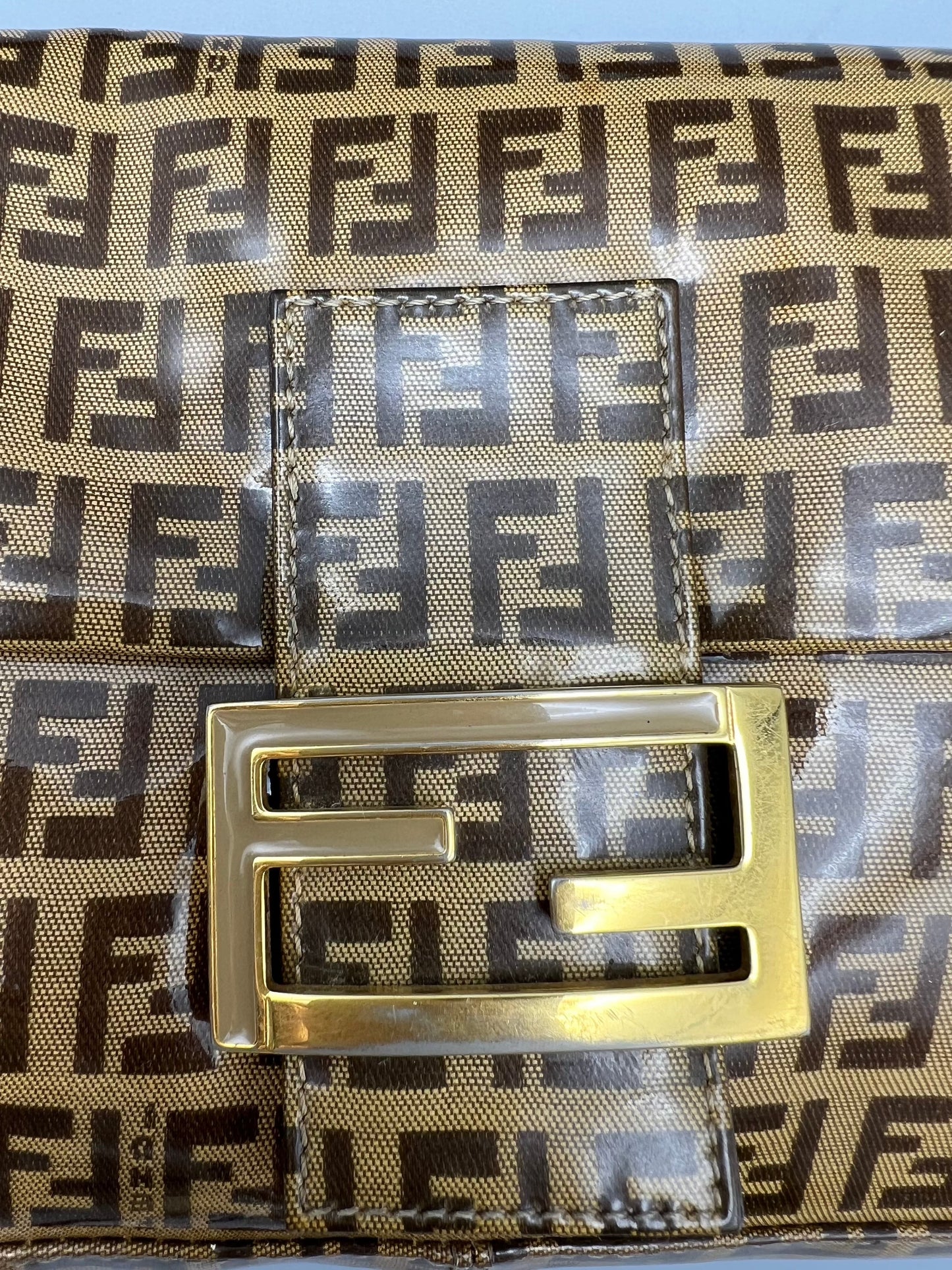 FENDI Baguette bag PVC coated