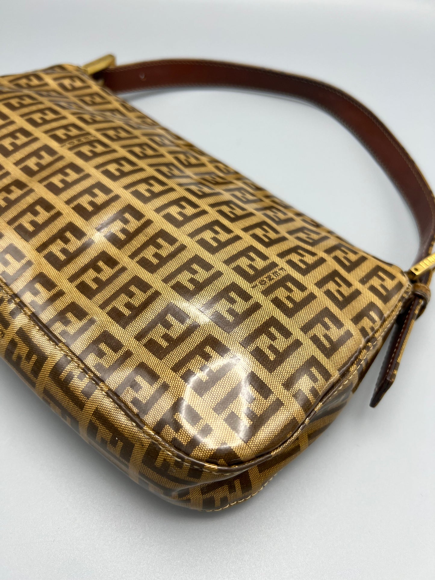 FENDI Baguette bag PVC coated