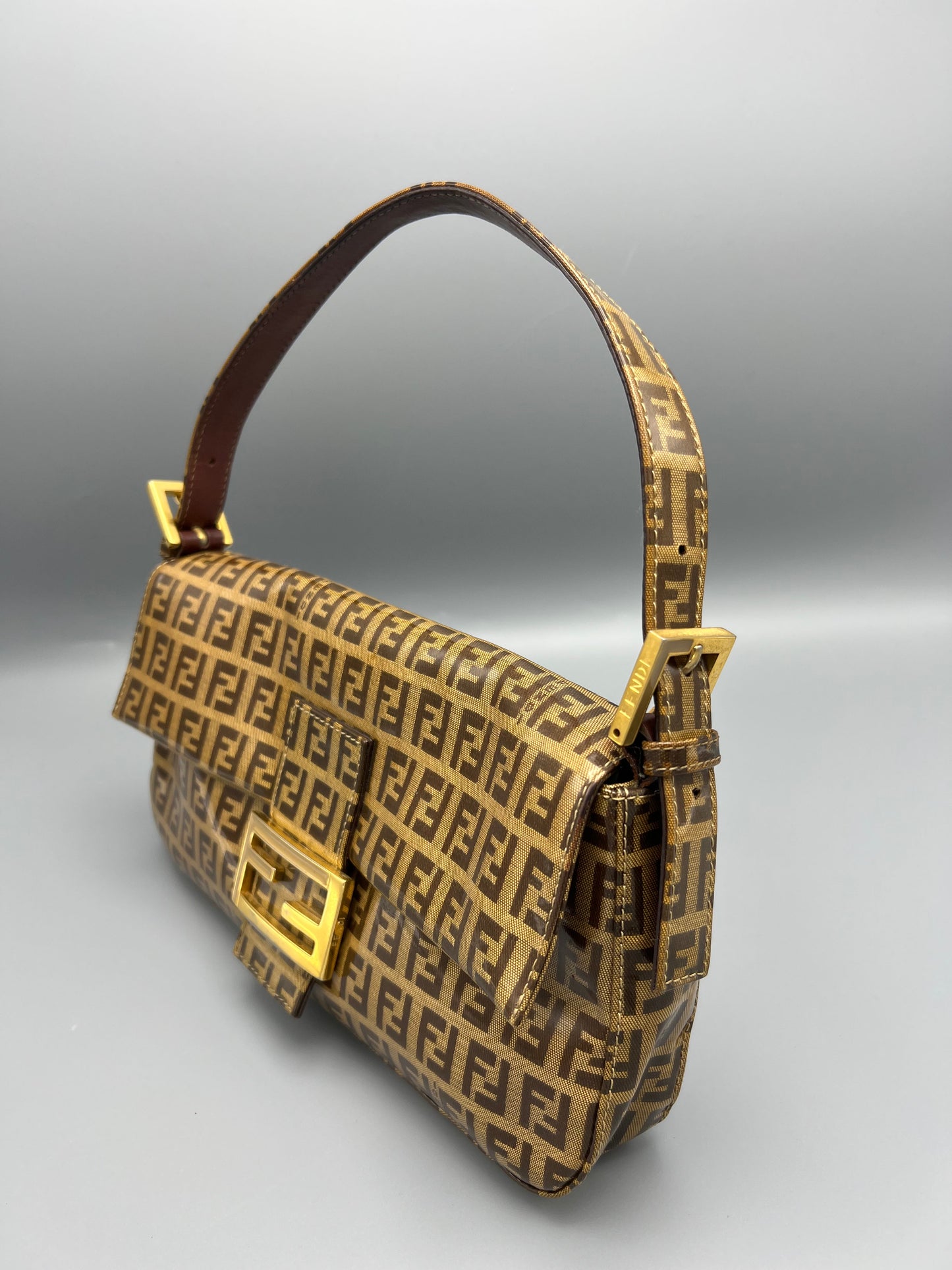 FENDI Baguette bag PVC coated