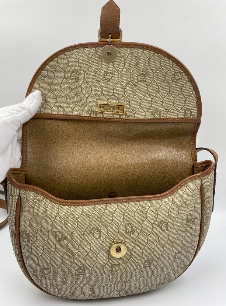 Vintage Dior Honeycomb Crossbody