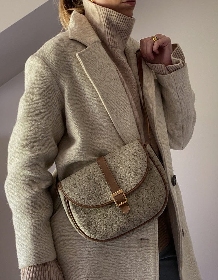 Vintage Dior Honeycomb Crossbody