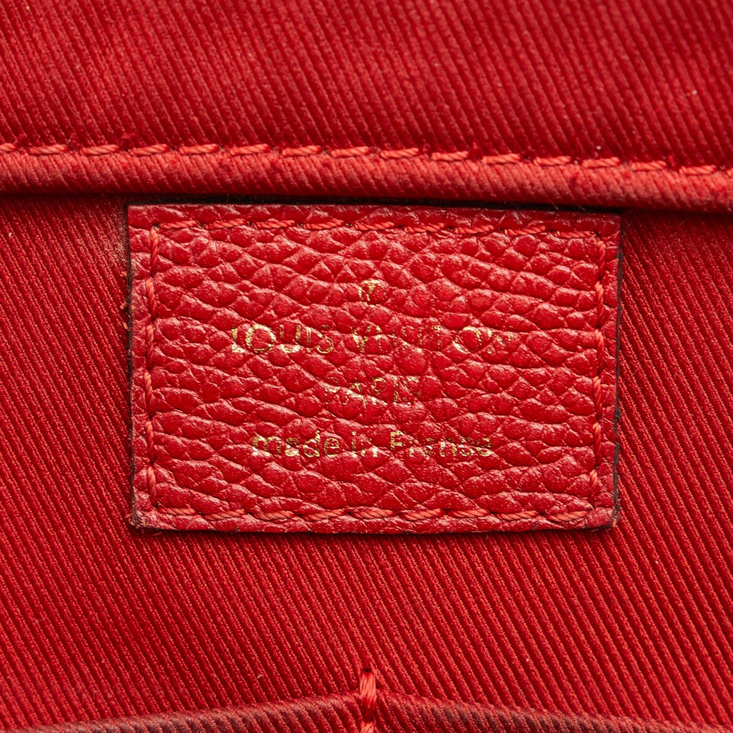 Louis Vuitton Sully PM Red Monogram Empreinte