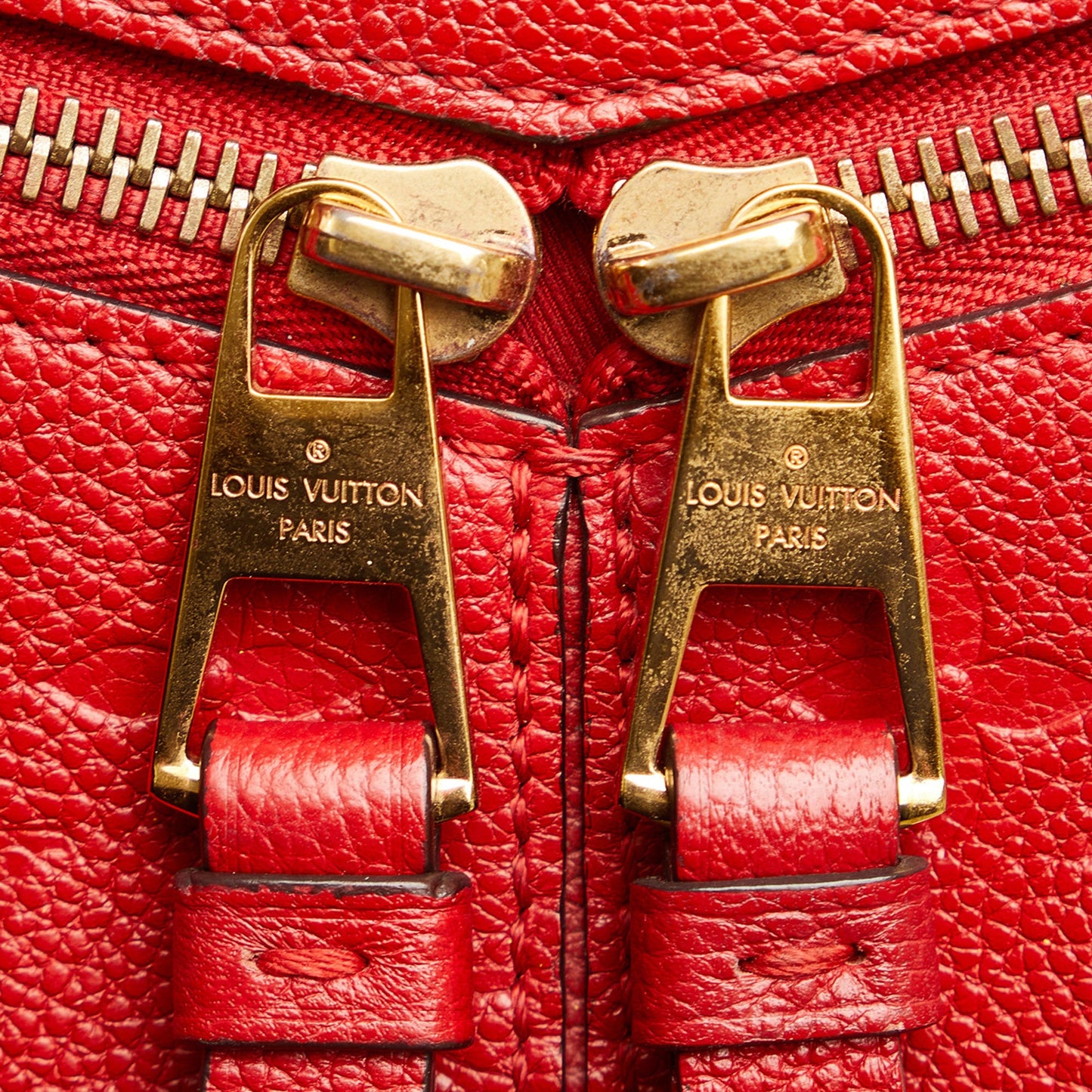 Louis Vuitton Sully PM Red Monogram Empreinte