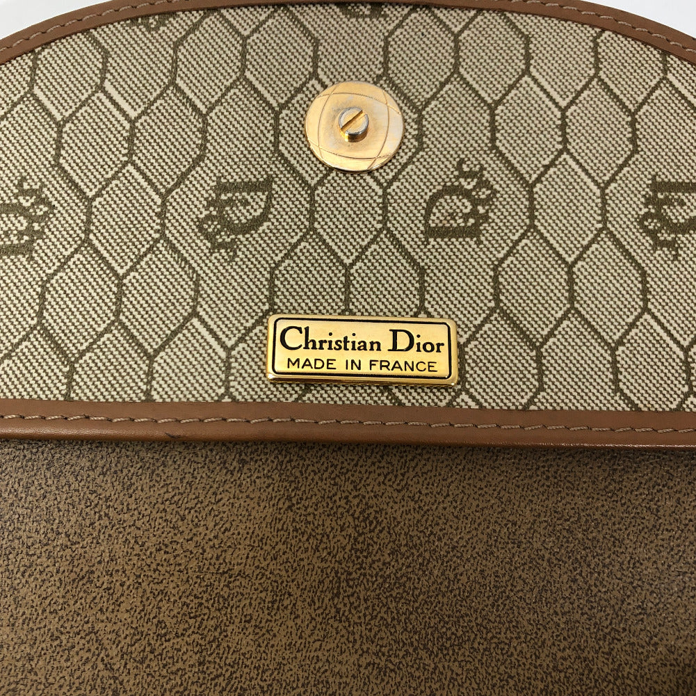 Dior Honeycomb Canvas Crossbody Bag