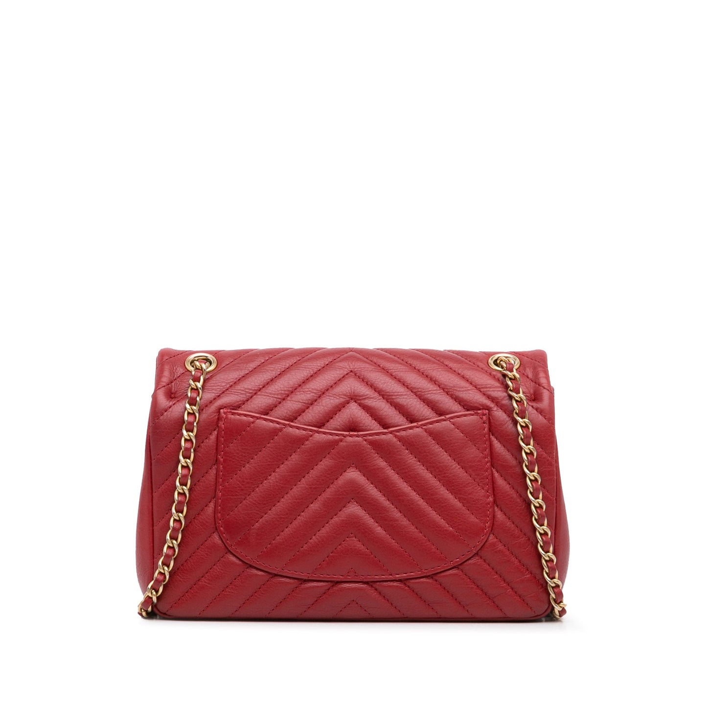 Chanel Rock The Corner Mini Red Calfskin Gold