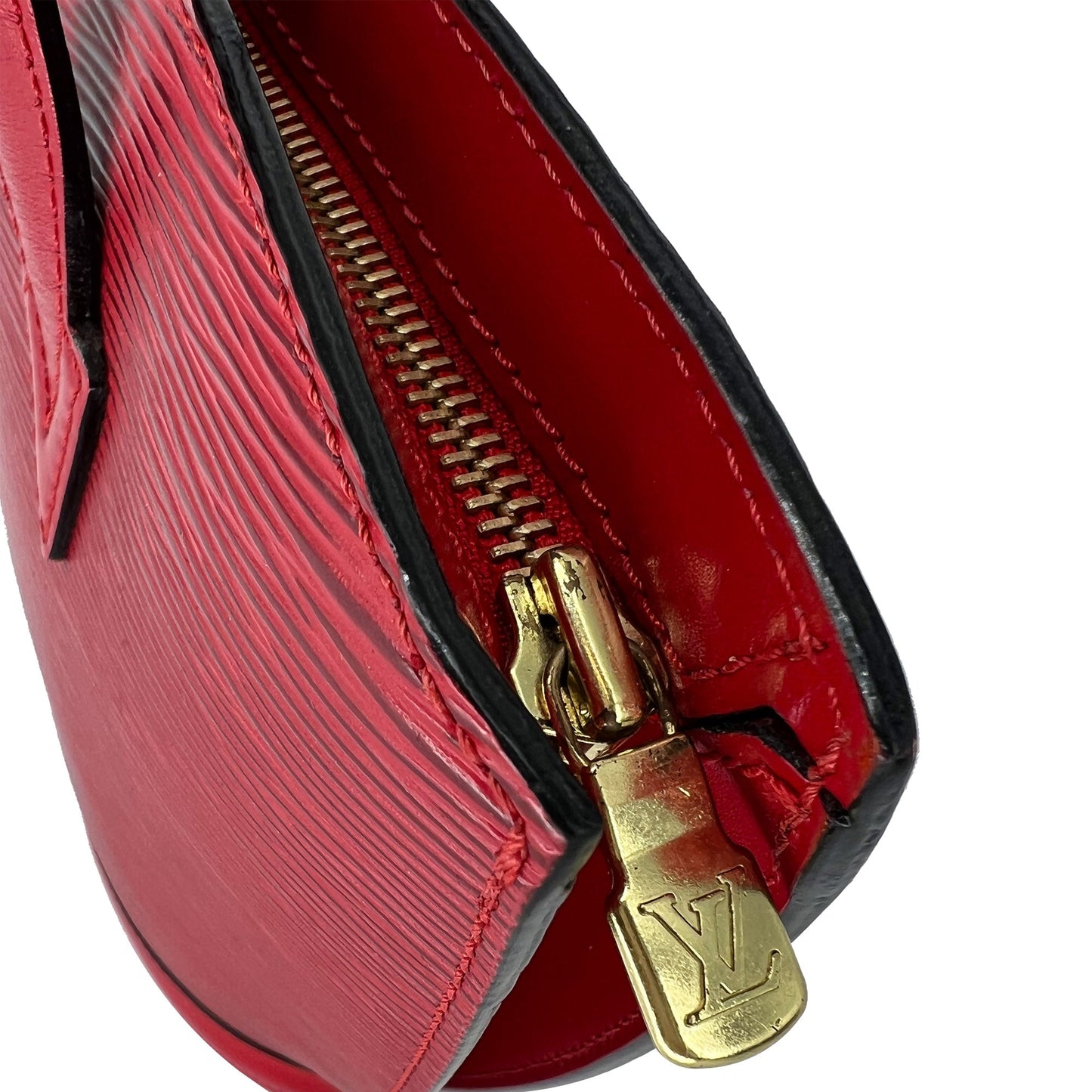 Louis Vuitton Red Epileather