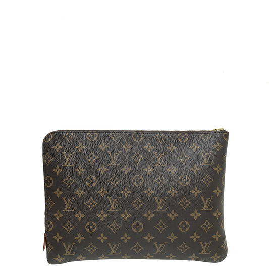 Louis Vuitton Brown Monogram Etui Voyage MM Pouch