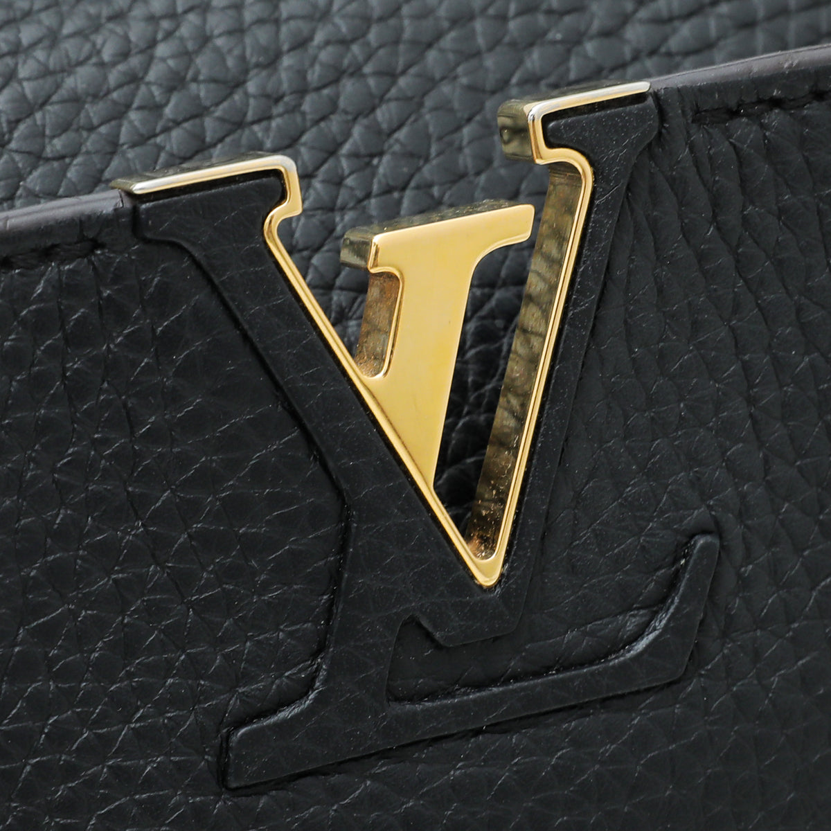 Louis Vuitton Black Capucines BB Bag