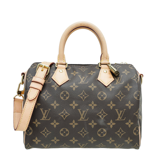 LV Monogram Speedy 25 Bandouliere Bag