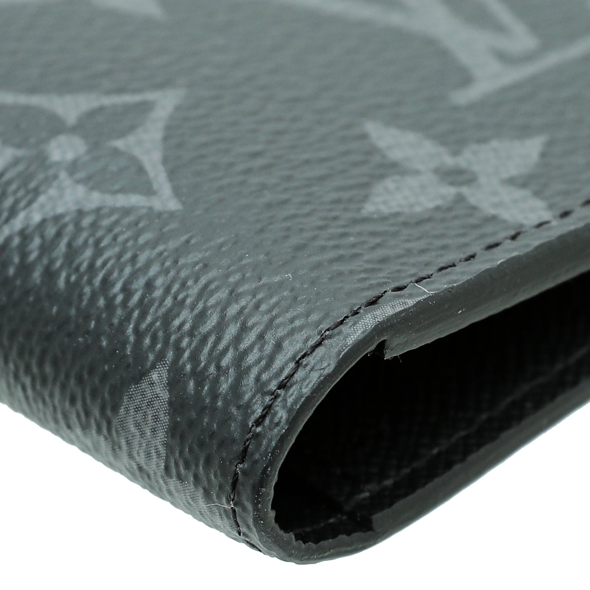 Louis Vuitton Graphite Monogram Eclipse Passport Cover