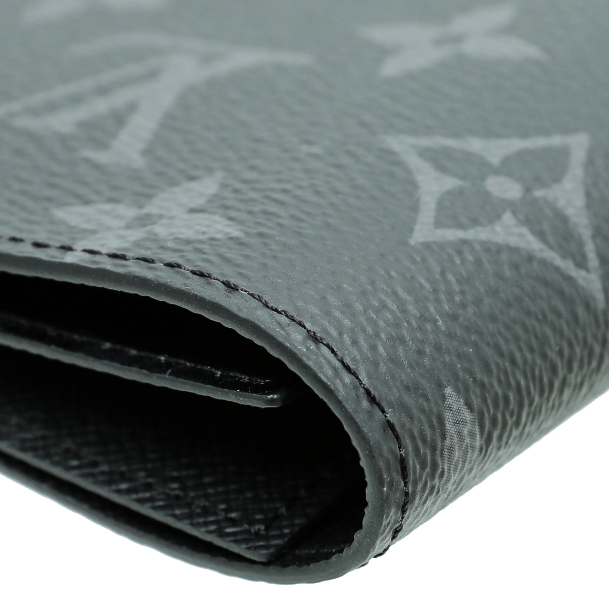 Louis Vuitton Graphite Monogram Eclipse Passport Cover