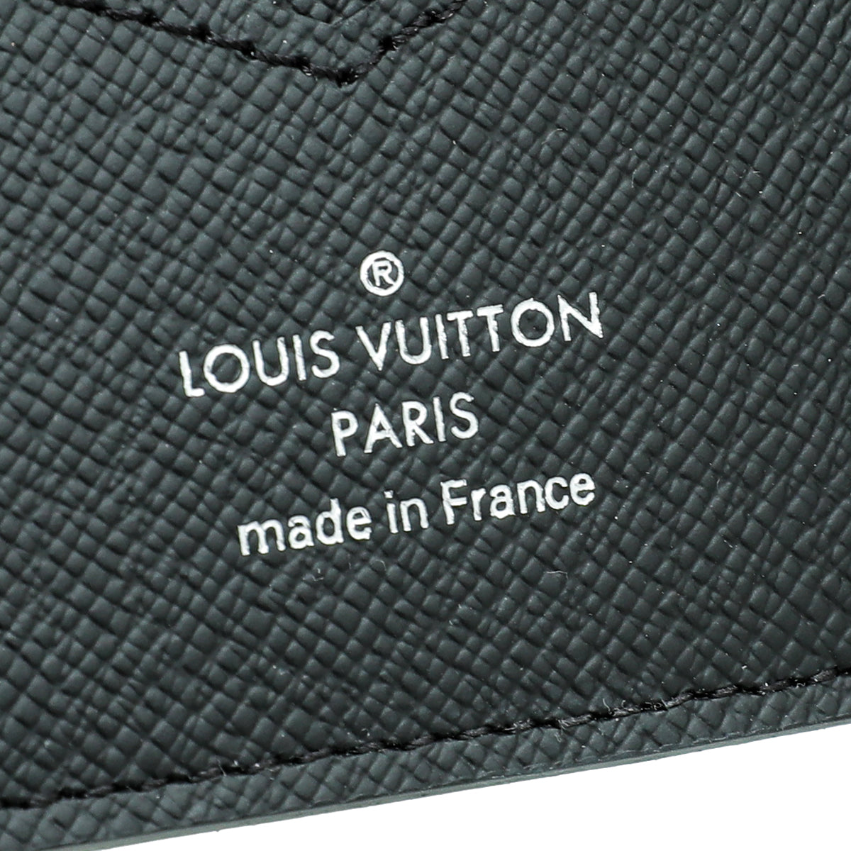 Louis Vuitton Graphite Monogram Eclipse Passport Cover