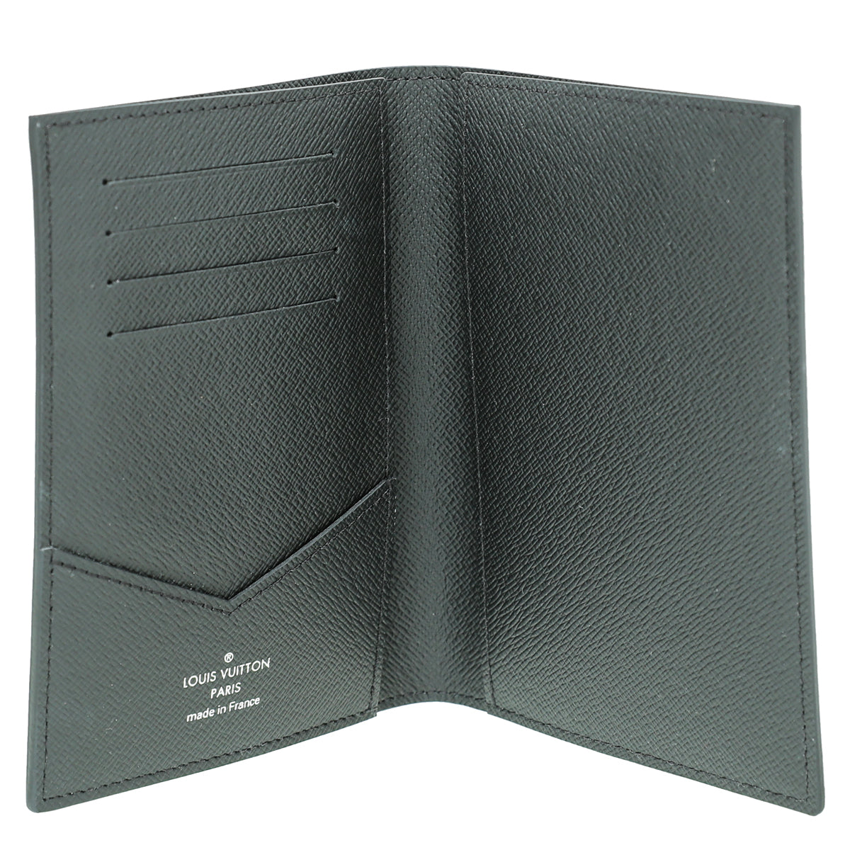 Louis Vuitton Graphite Monogram Eclipse Passport Cover