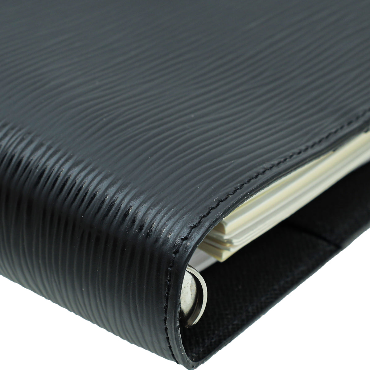 Louis Vuitton Black Large Agenda Cover