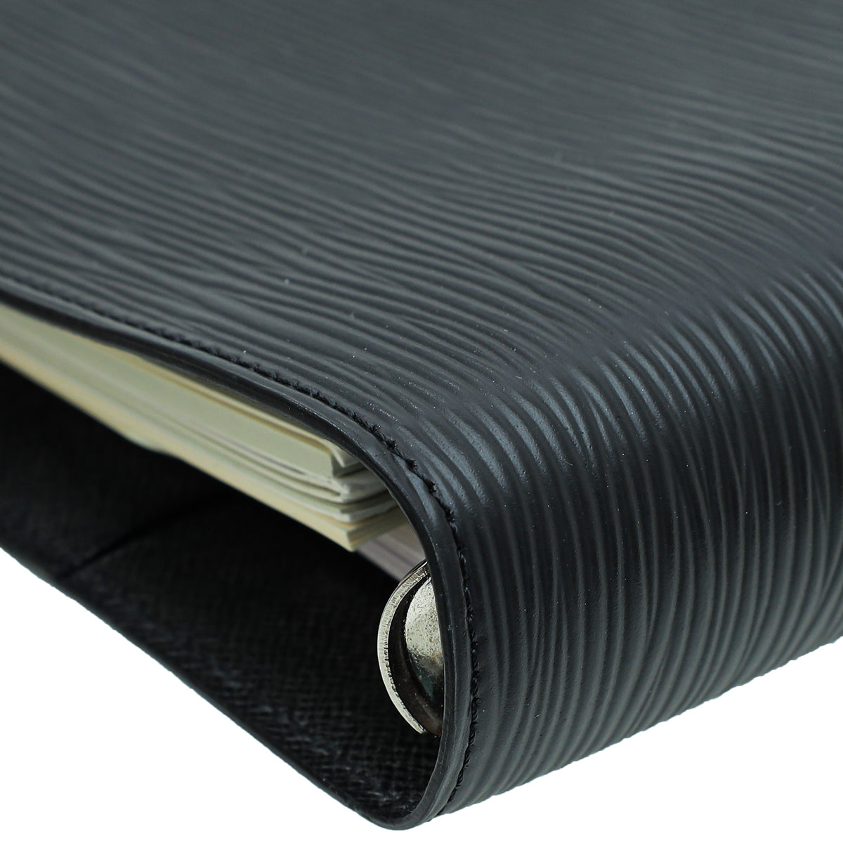 Louis Vuitton Black Large Agenda Cover