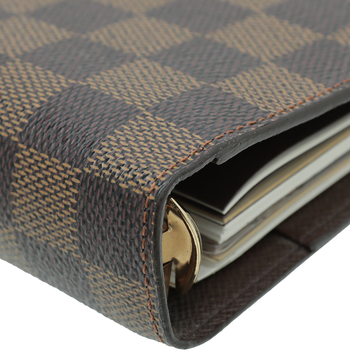 Louis Vuitton Ebene Medium Ring Agenda Cover