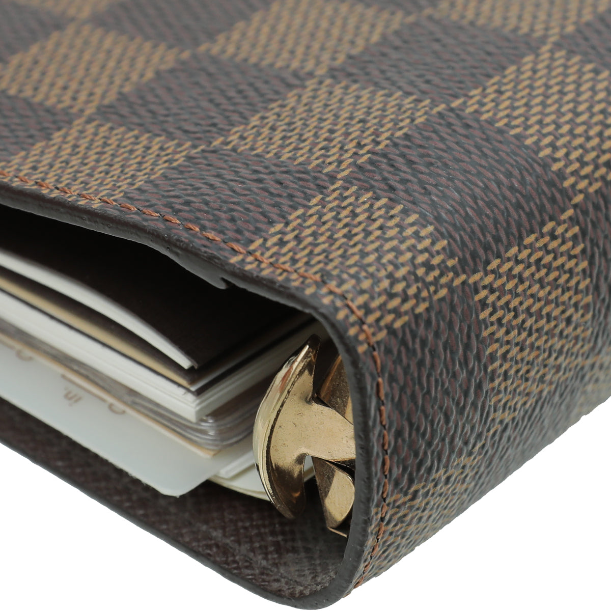 Louis Vuitton Ebene Medium Ring Agenda Cover