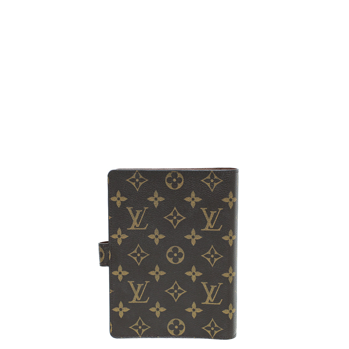 Louis Vuitton Brown Monogram Ring Medium Agenda Cover w/M.M Initials