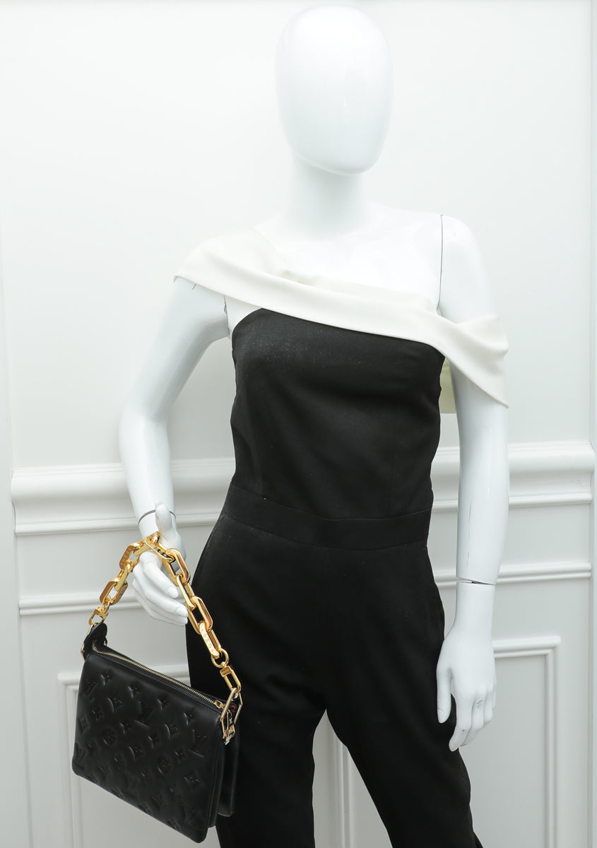 Louis Vuitton Black Coussin BB Bag