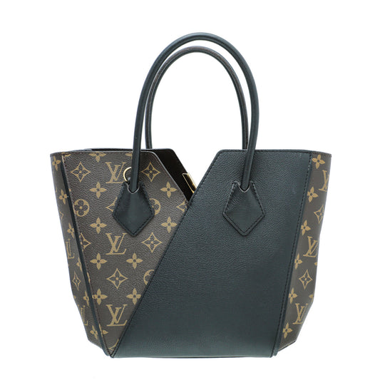 Louis Vuitton Monogram Black Kimono Tote PM Bag