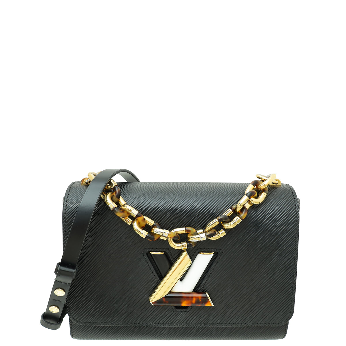 Louis Vuitton Black Twist MM Bag