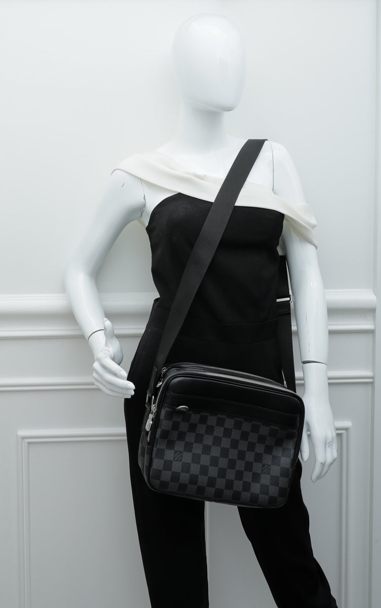 Louis Vuitton Damier Graphite Trocadero NM PM Bag