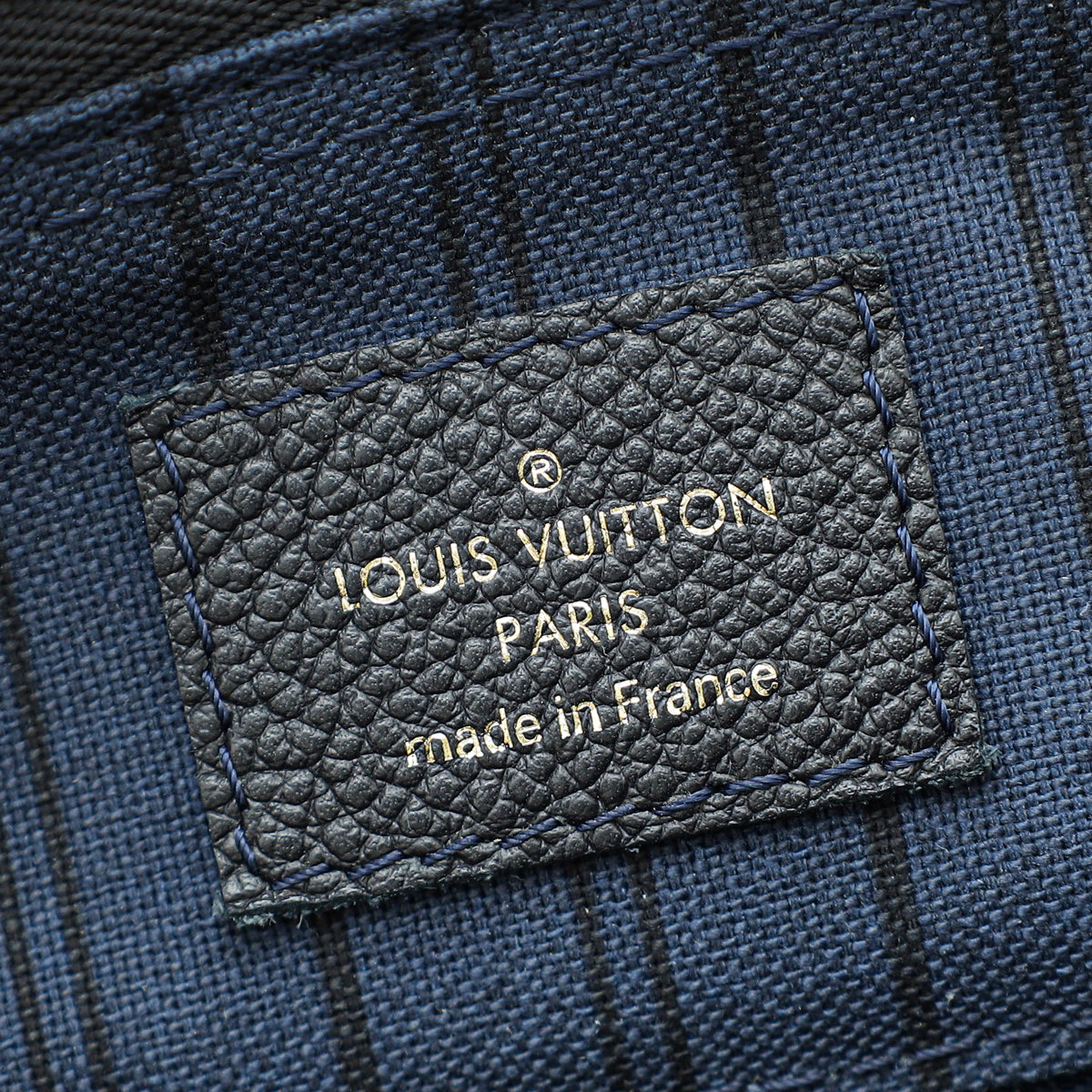 Louis Vuitton Bleu Infini Empreinte Speedy Bandouliere 25 Bag