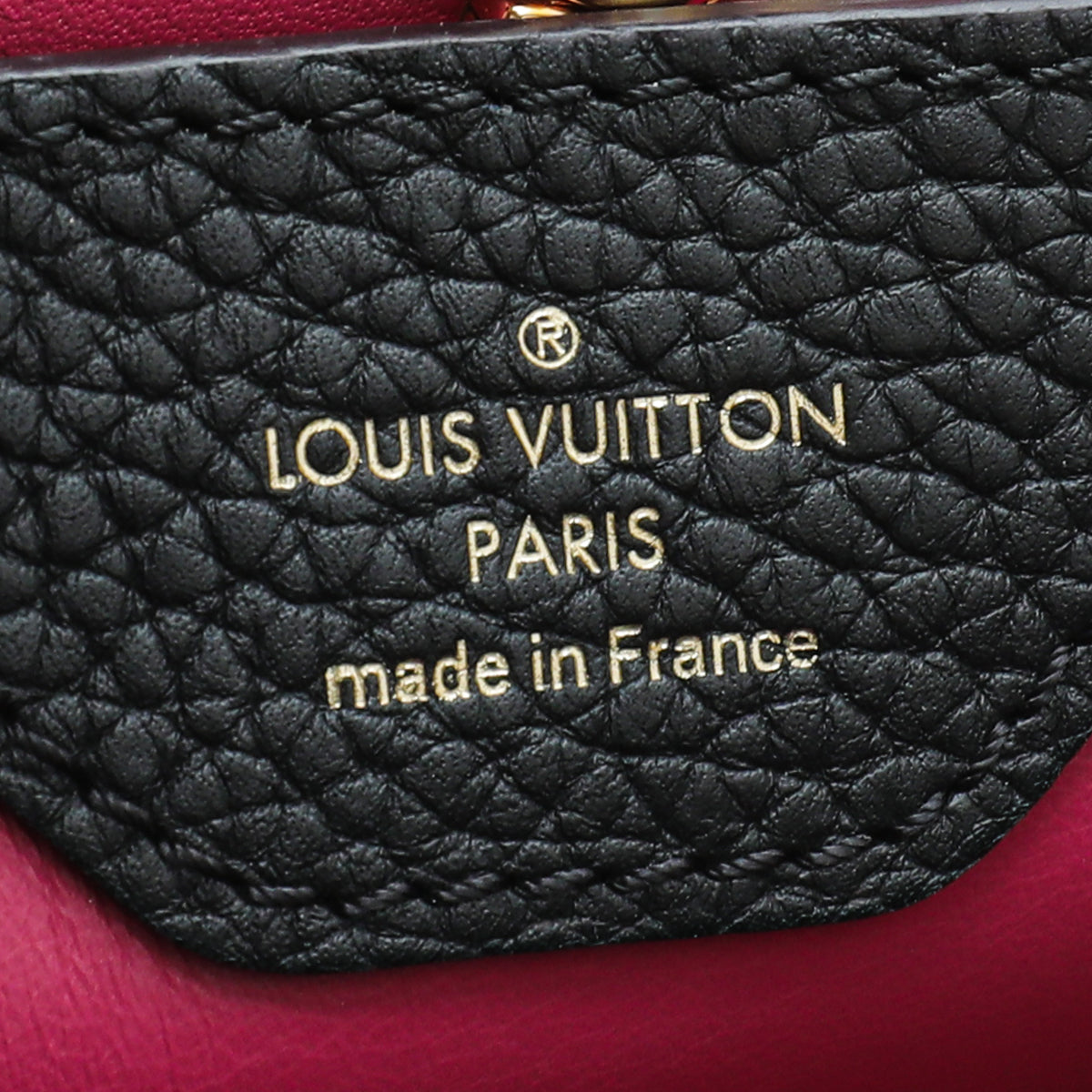 Louis Vuitton Black Capucines BB Bag