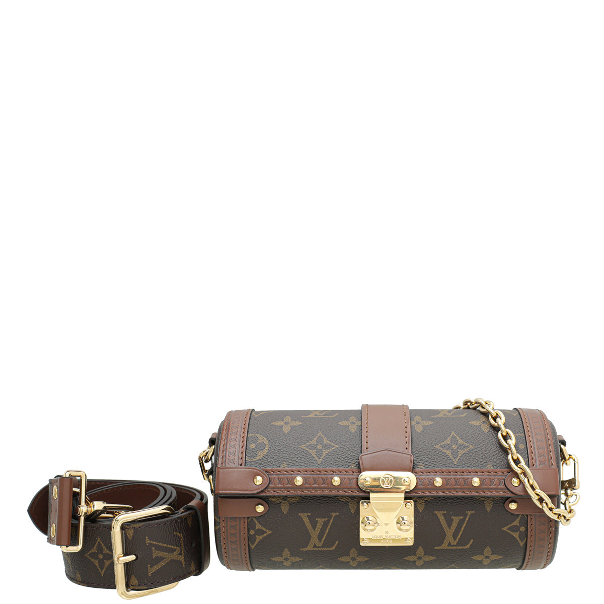 Louis Vuitton Monogram Brown Papillon Trunk Bag