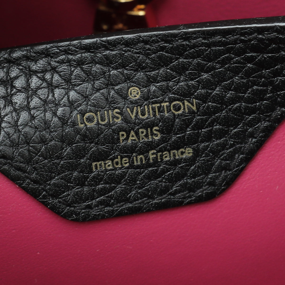 Louis Vuitton Black Capucines BB Bag