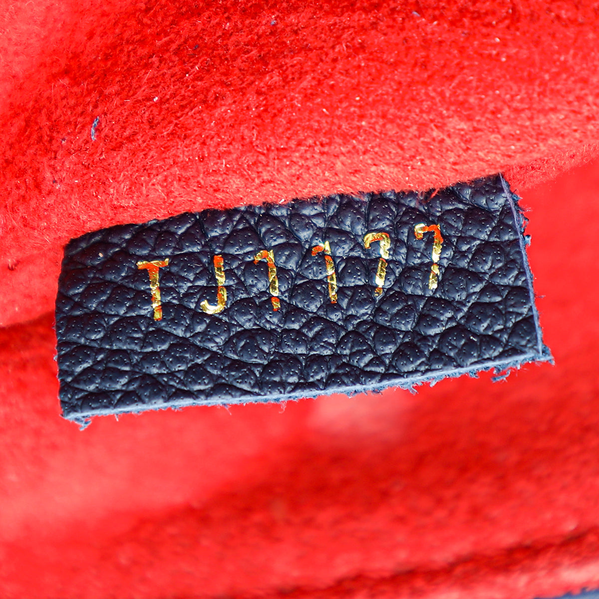 Louis Vuitton Marine Rouge Monogram Empreinte Saint Sulpice PM Bag