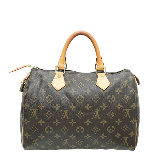 Louis Vuitton Monogram Speedy 30 Bag