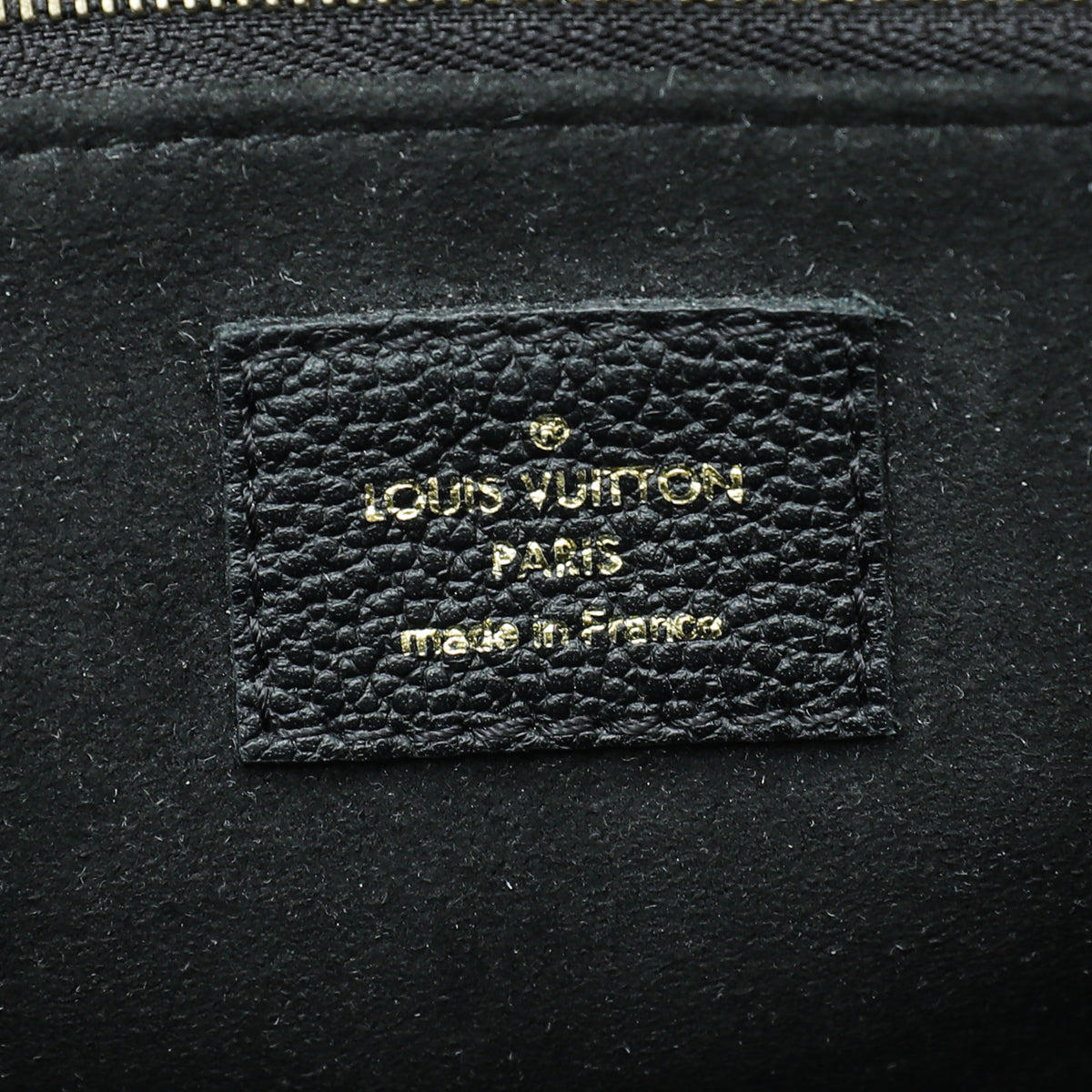 Louis Vuitton Black Monogram Empreinte Vavin PM Bag